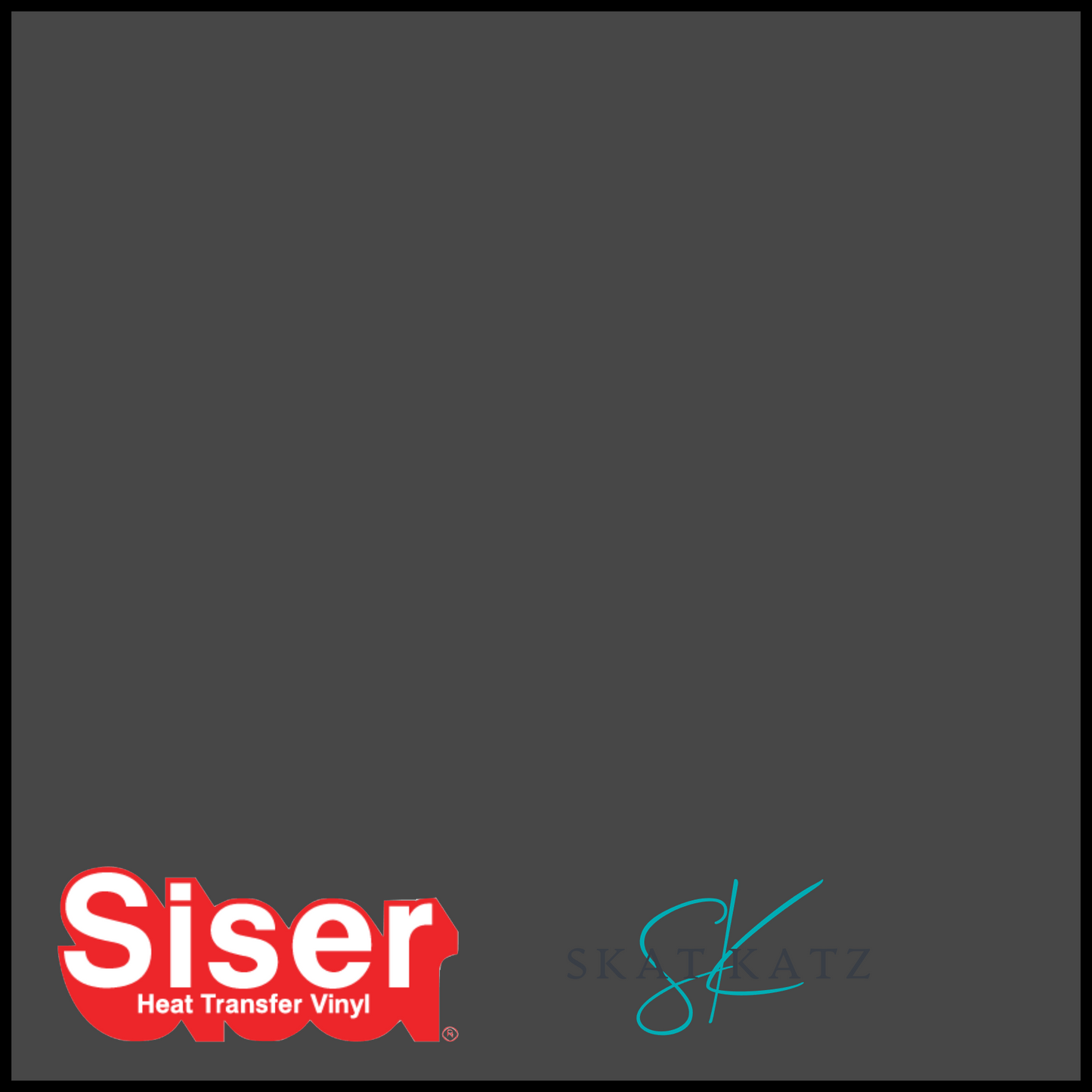 SISER®Heat Transfer Vinyl - Hi-5 DARK GREY
