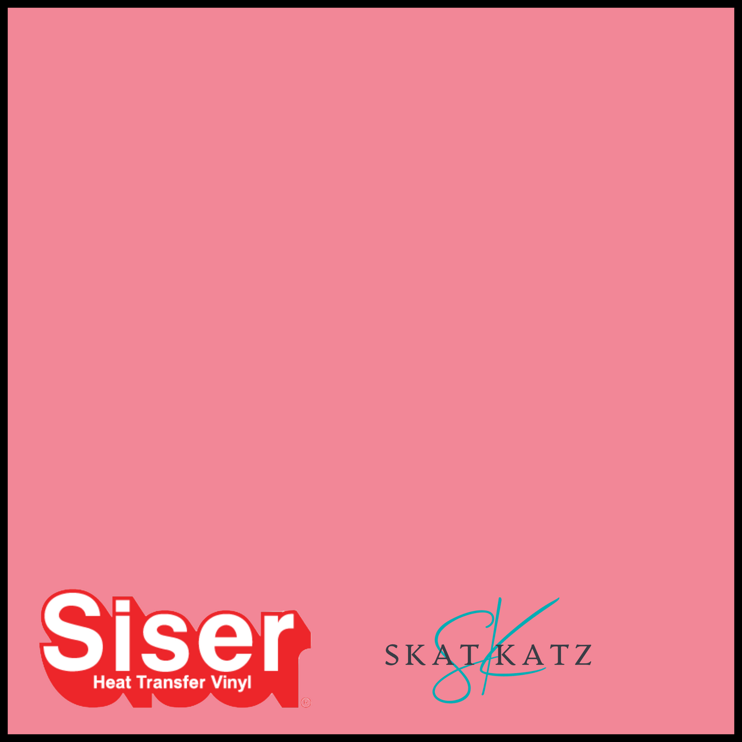 Siser EASY PUFF Heat Transfer Vinyl - Deep Pink