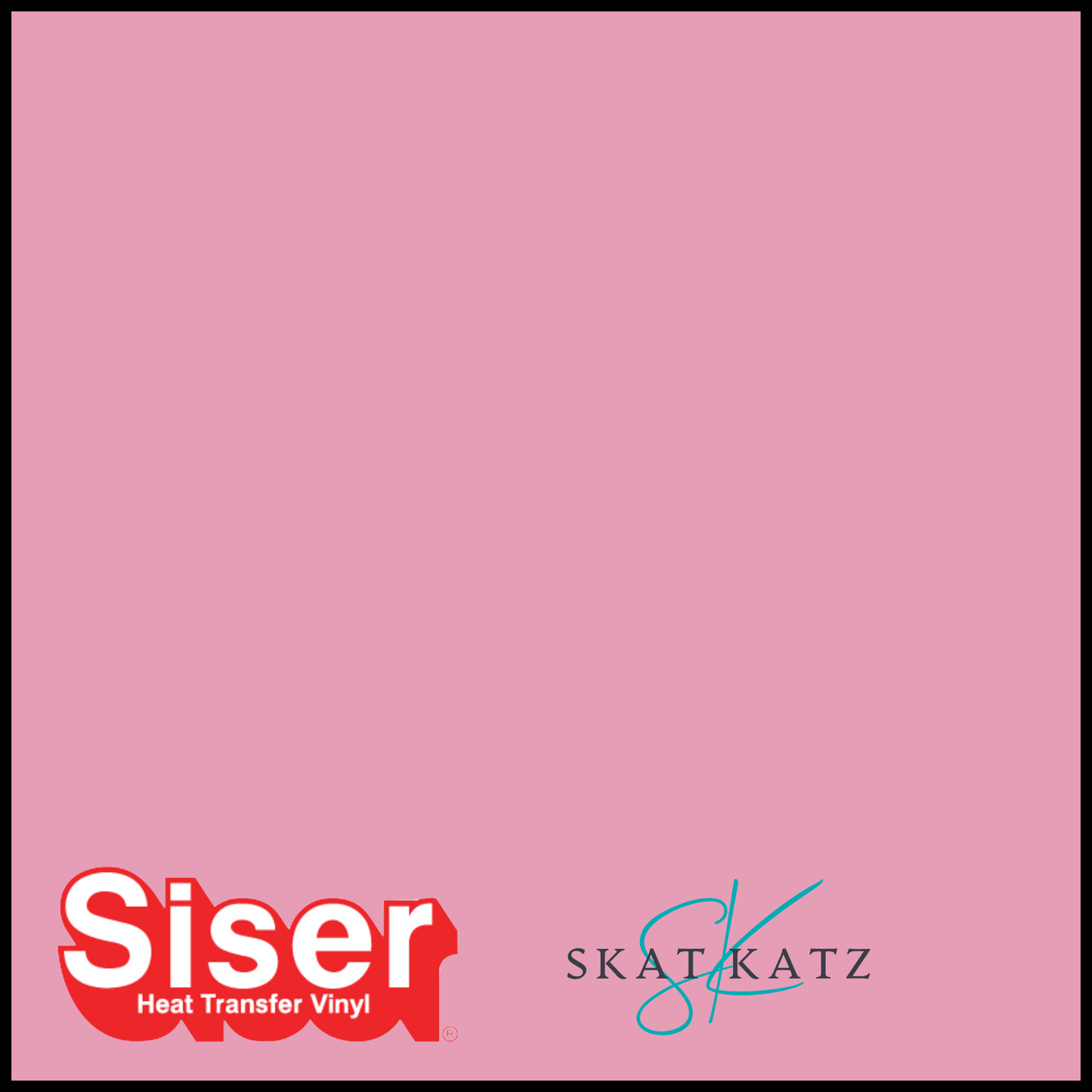 Siser EASY PUFF Heat Transfer Vinyl - Pink