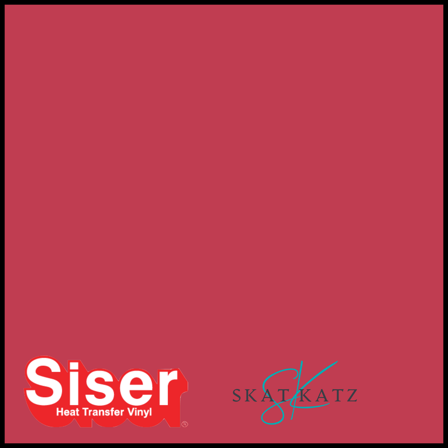 Siser EASY PUFF Heat Transfer Vinyl - Wine