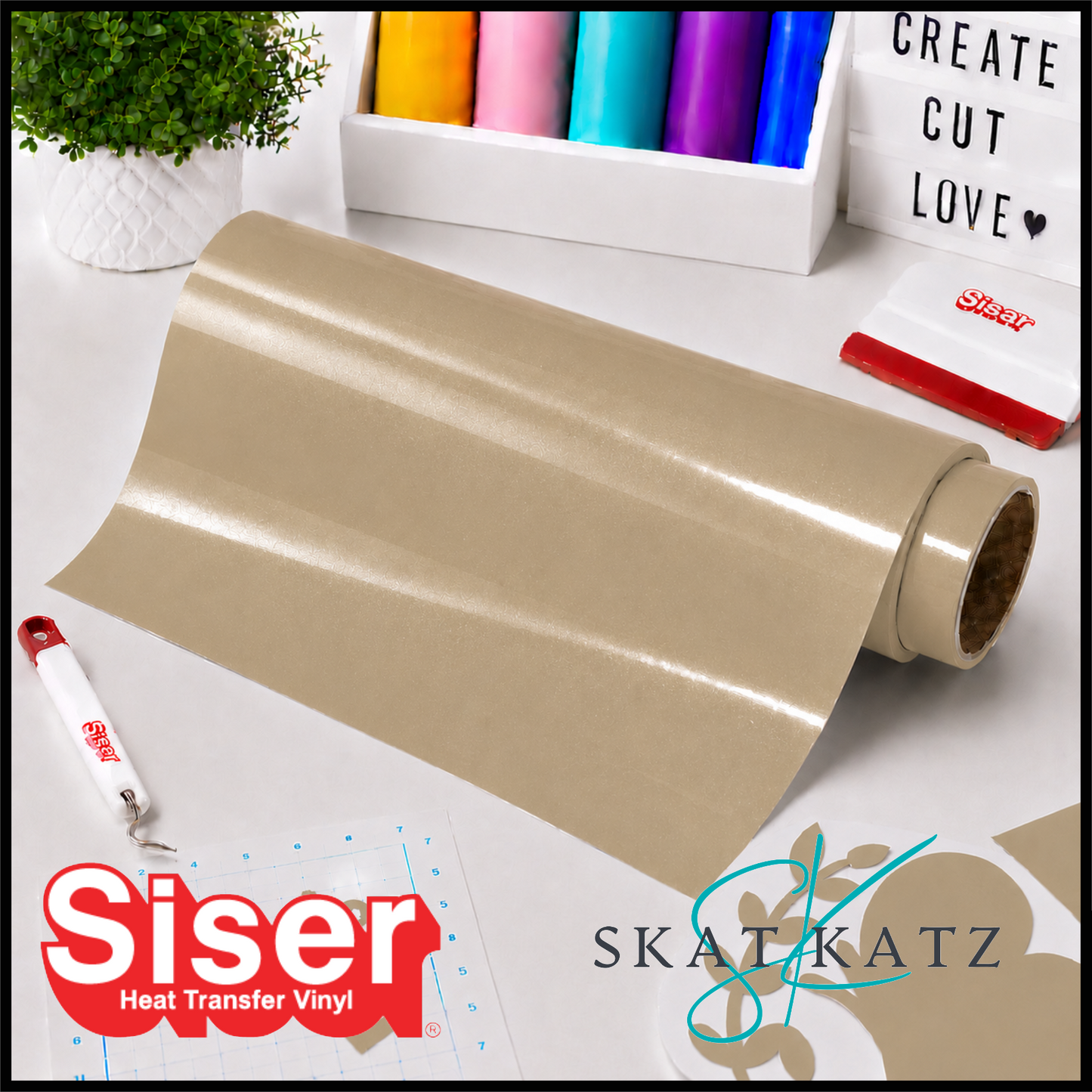 Siser PS EXTRA Heat Transfer Vinyl - Sand