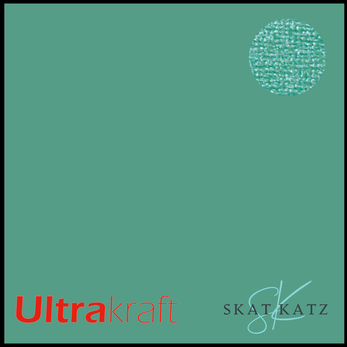 UltraKraft Premium Pearlised Textured Cardstock - Shamrock Shimmer