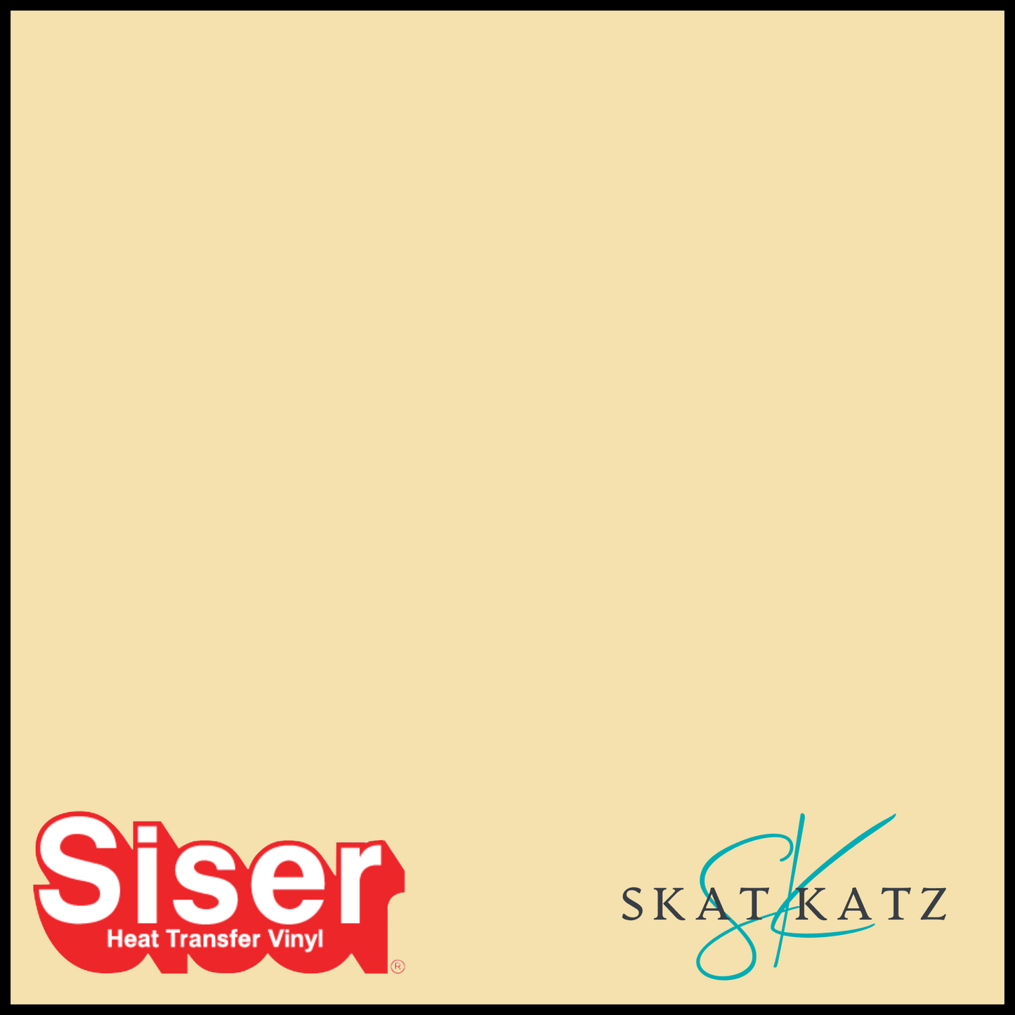 SISER EasyWeed® Heat Transfer Vinyl - CREAM