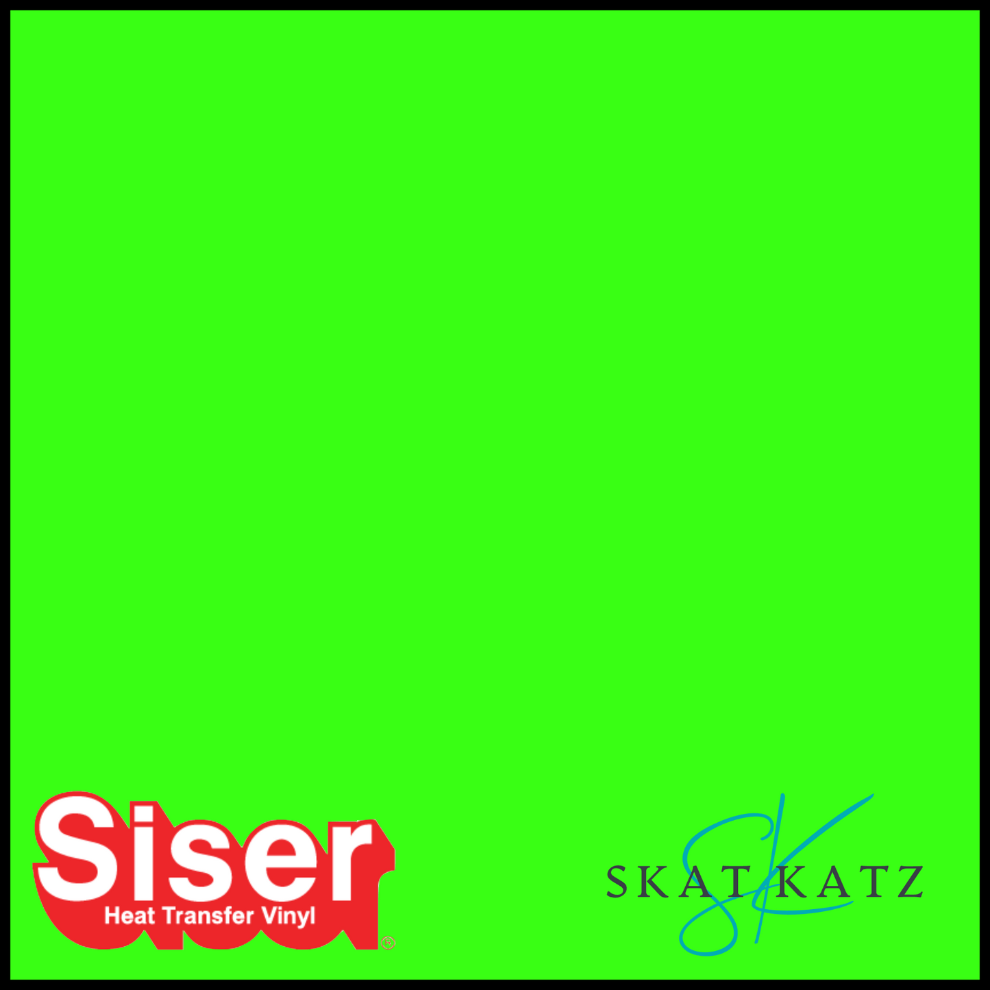 Siser Brick 600 - Fluoro Green