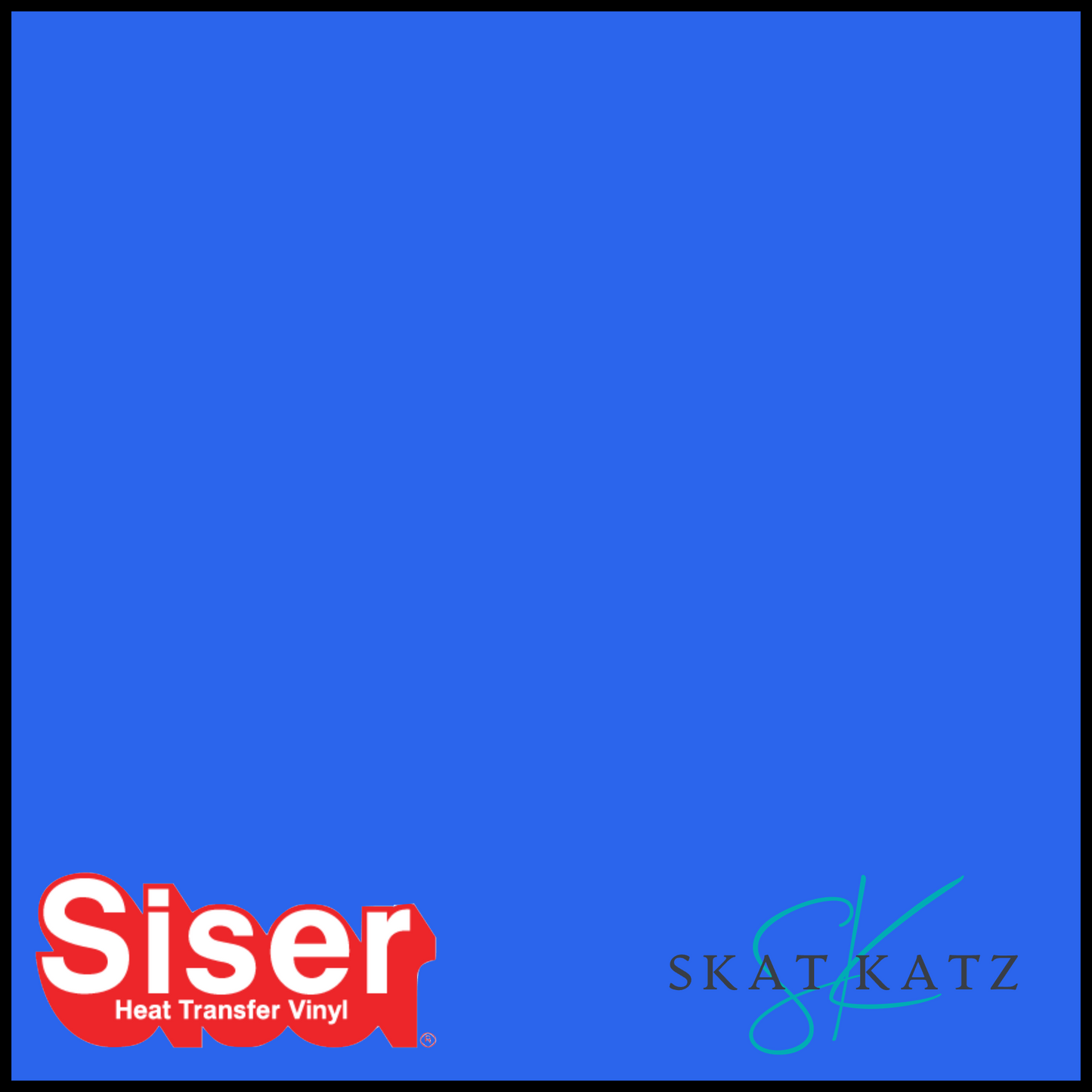 Siser Brick 600 - Fluoro Blue