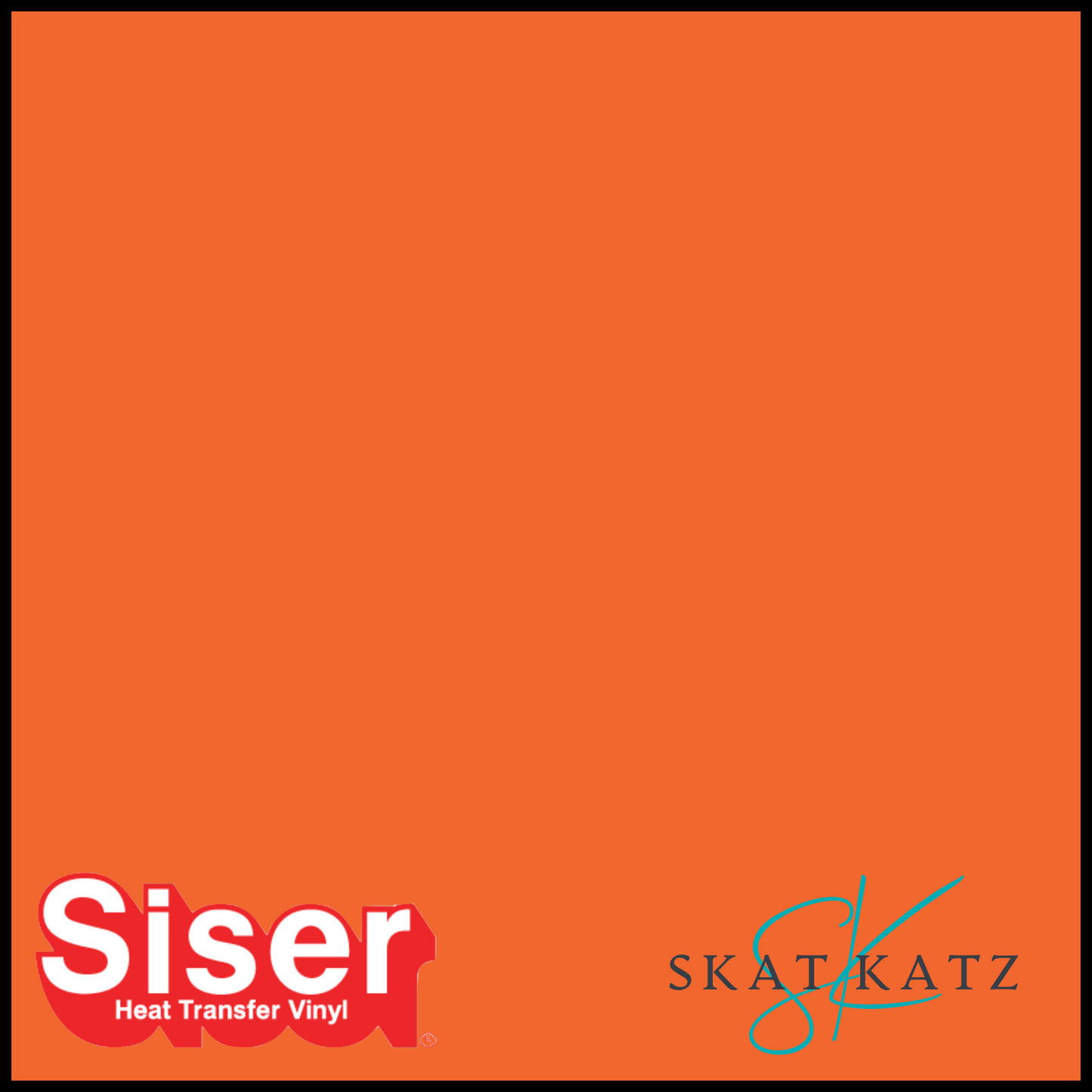Siser PS EXTRA Heat Transfer Vinyl - Orange