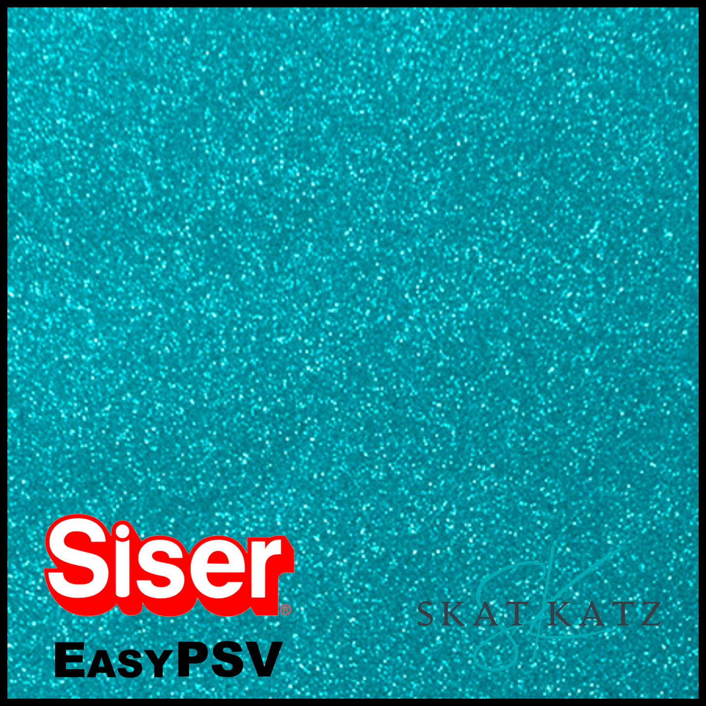 Siser Starling EasyPSV® Permanent Glitter Adhesive - Sparkling Aqua
