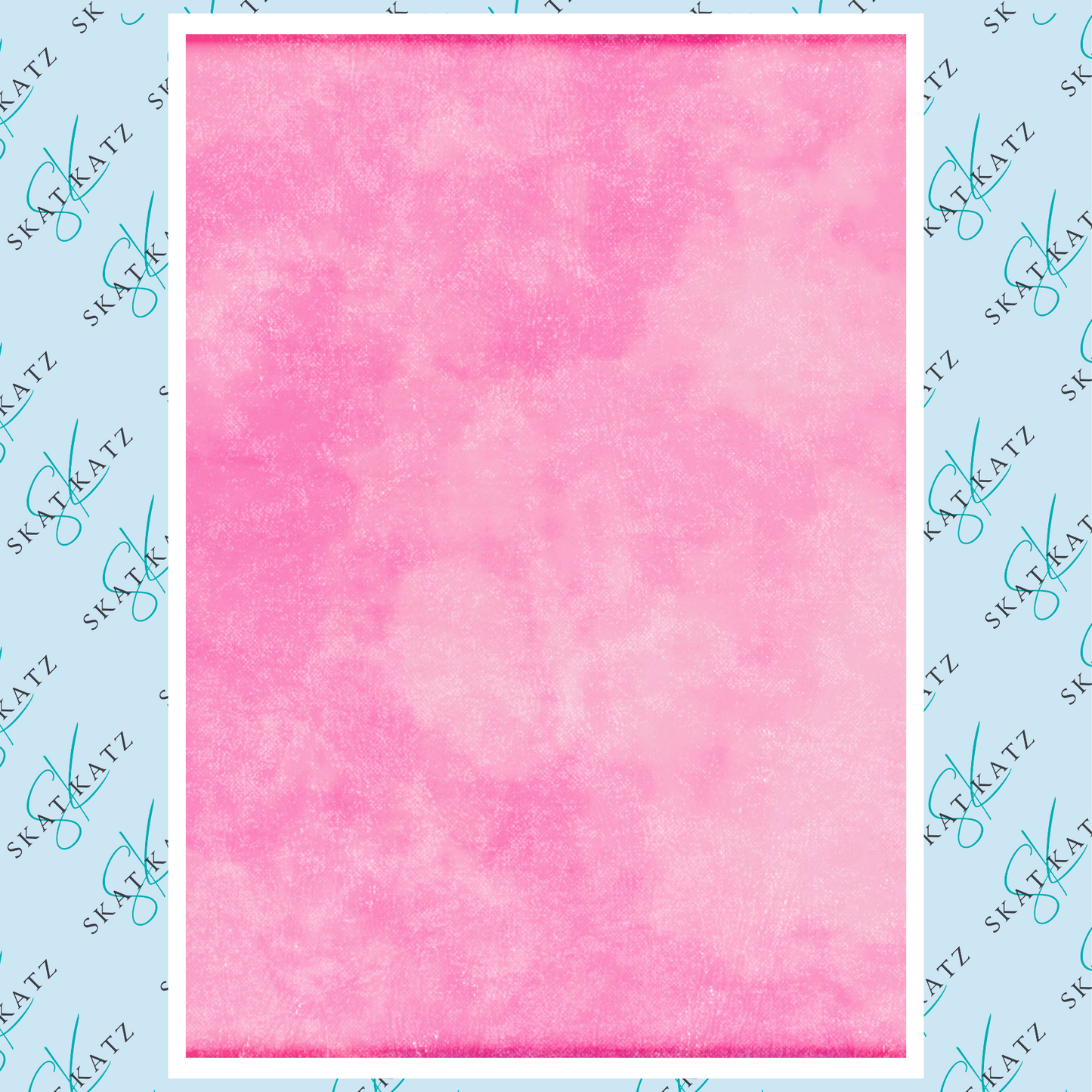 Inkfusible A4 Sheet - Pink Watercolour