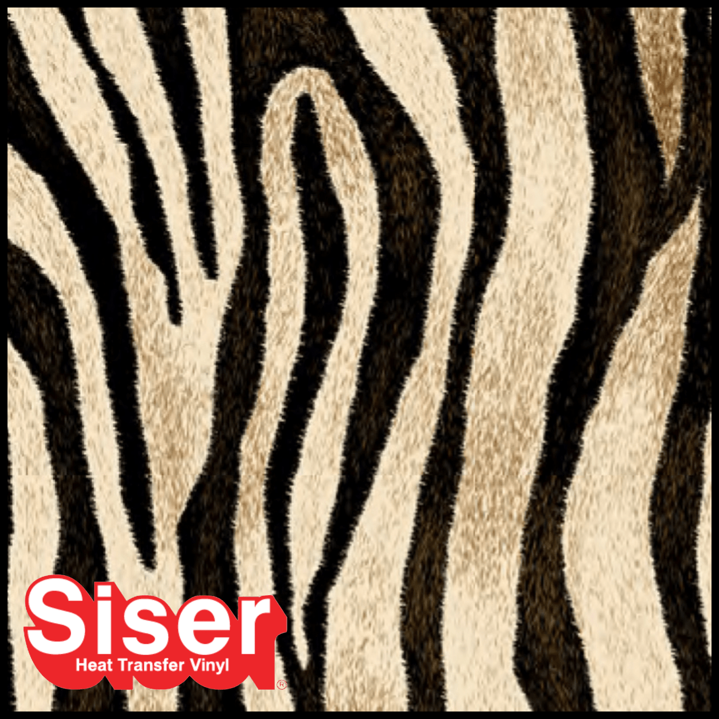 Siser® Heat Transfer Vinyl - EasyPatterns® Wild Zebra