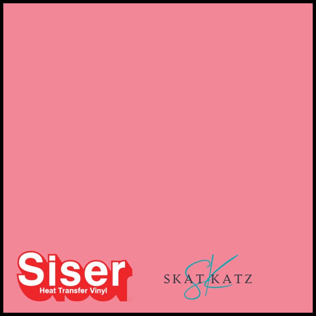 Siser Easy Puff Heat Transfer Vinyl Deep Pink Skat Katz Heat