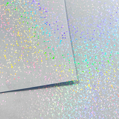 UltraKraft Adhesive Laminate A4 10 pack - Holographic Confetti