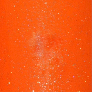 Styletech Ultra Metallic Glitter -  FLUORO RED  30cm x 1m