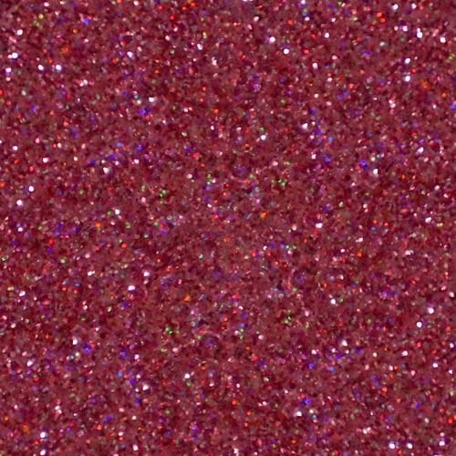 UltraFlex Heat Transfer Vinyl GLITTER - Holographic Red