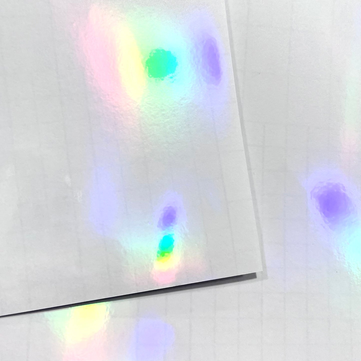 Unicorn Adhesive Laminate A4 10 pack - Holographic Clear