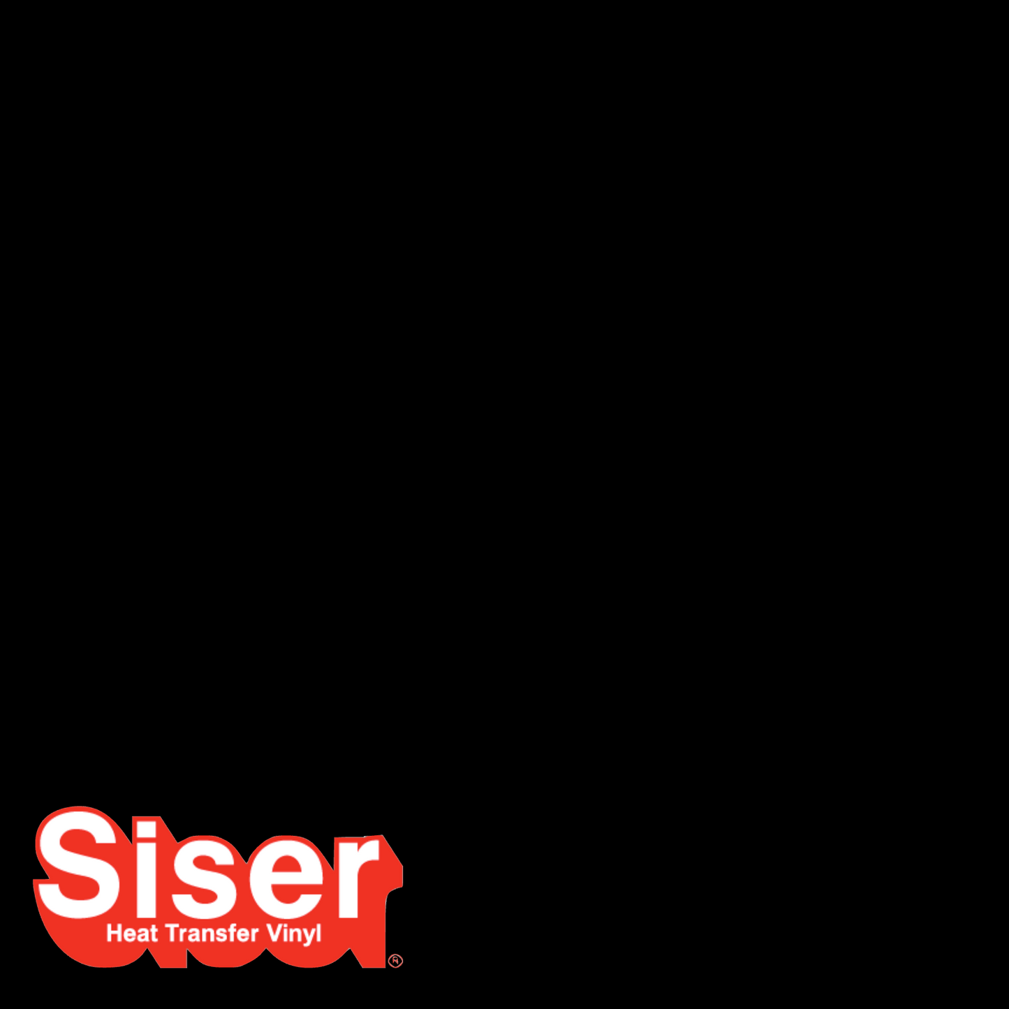 Siser Stretch Heat Transfer Vinyl - Black