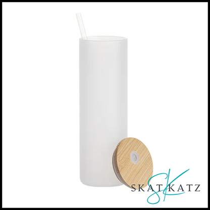 Sublimation Glass Skinny Tumbler 20oz/ 600ml - Frosted