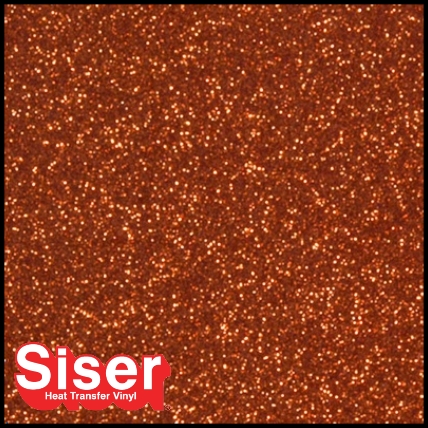SISER® GLITTER Heat Transfer Vinyl - COPPER