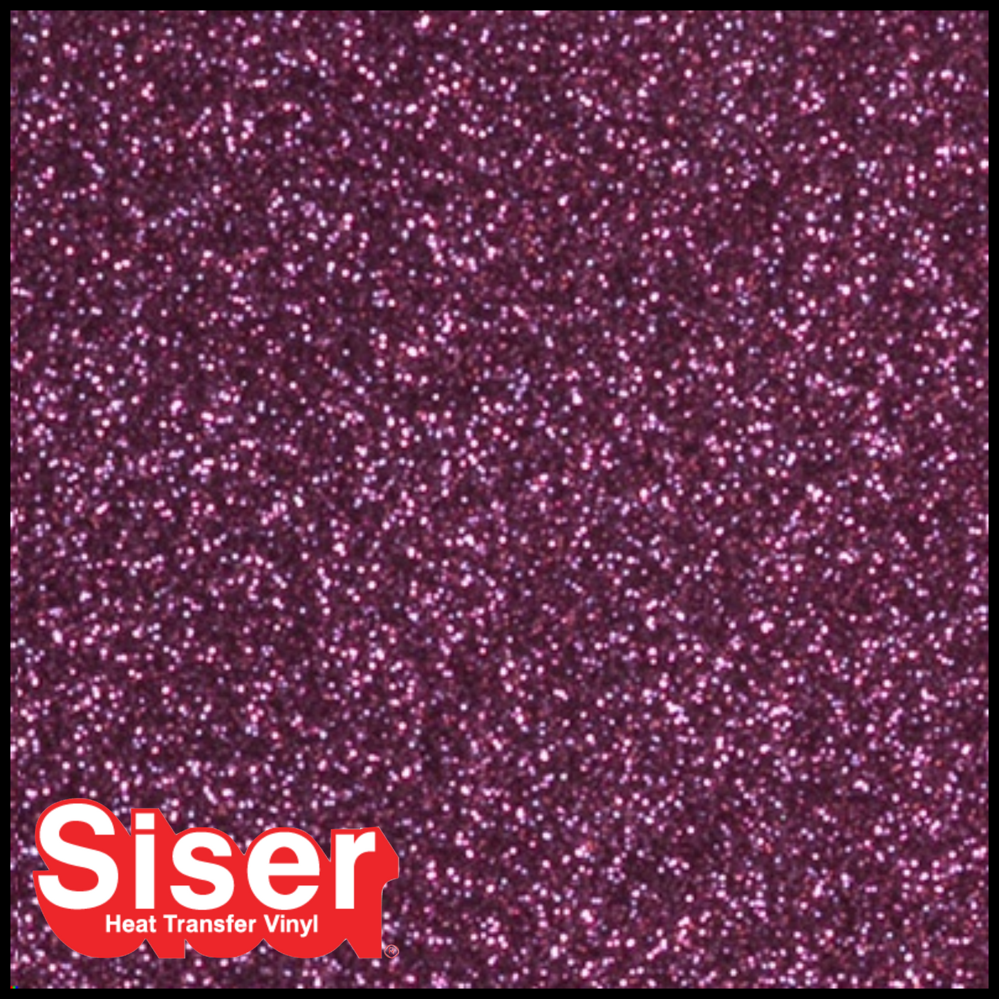 SISER® GLITTER Heat Transfer Vinyl - CURRANT