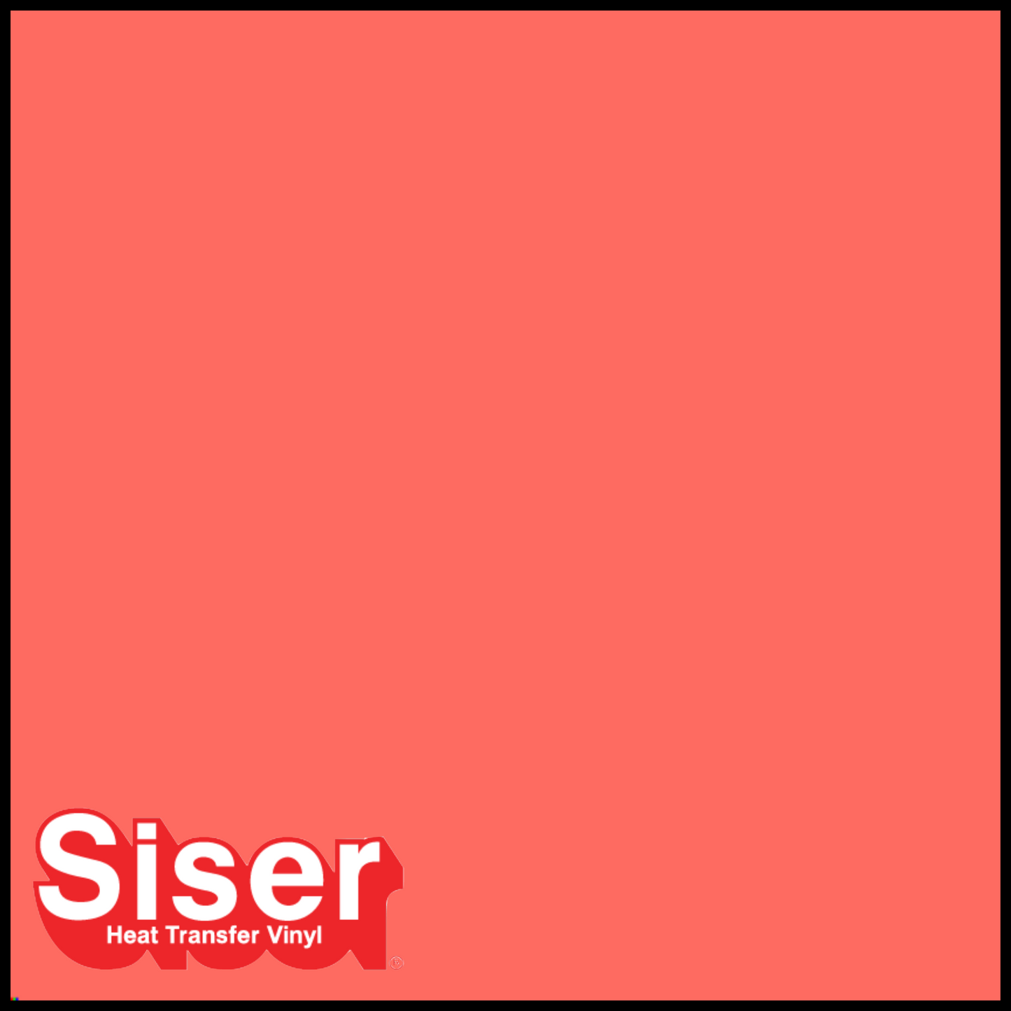 Siser Stretch Heat Transfer Vinyl - Calypso Coral