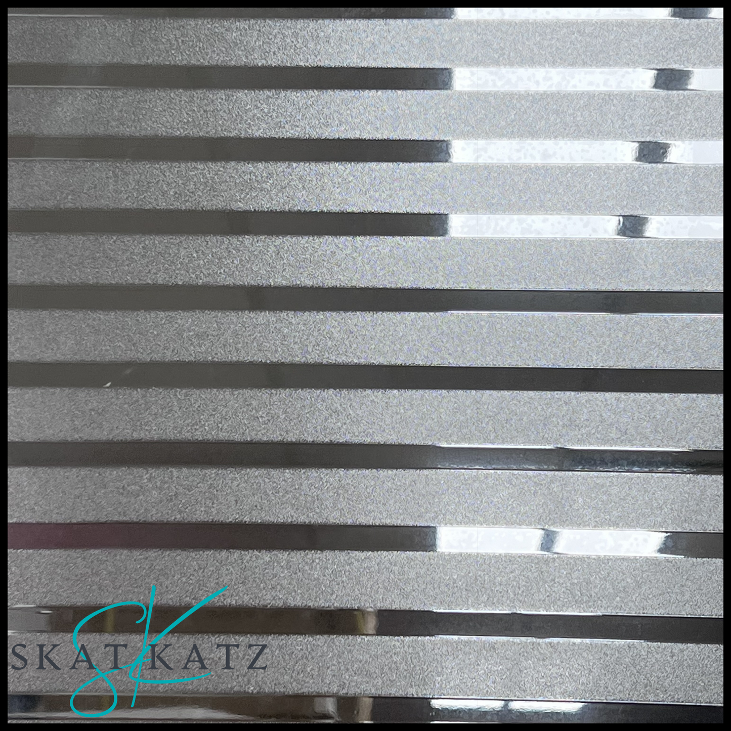 UltraKraft - Static Window Cling - Striped/Clear