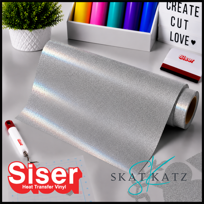 SISER DiamondDust® Heat Transfer Vinyl – Dream Gray