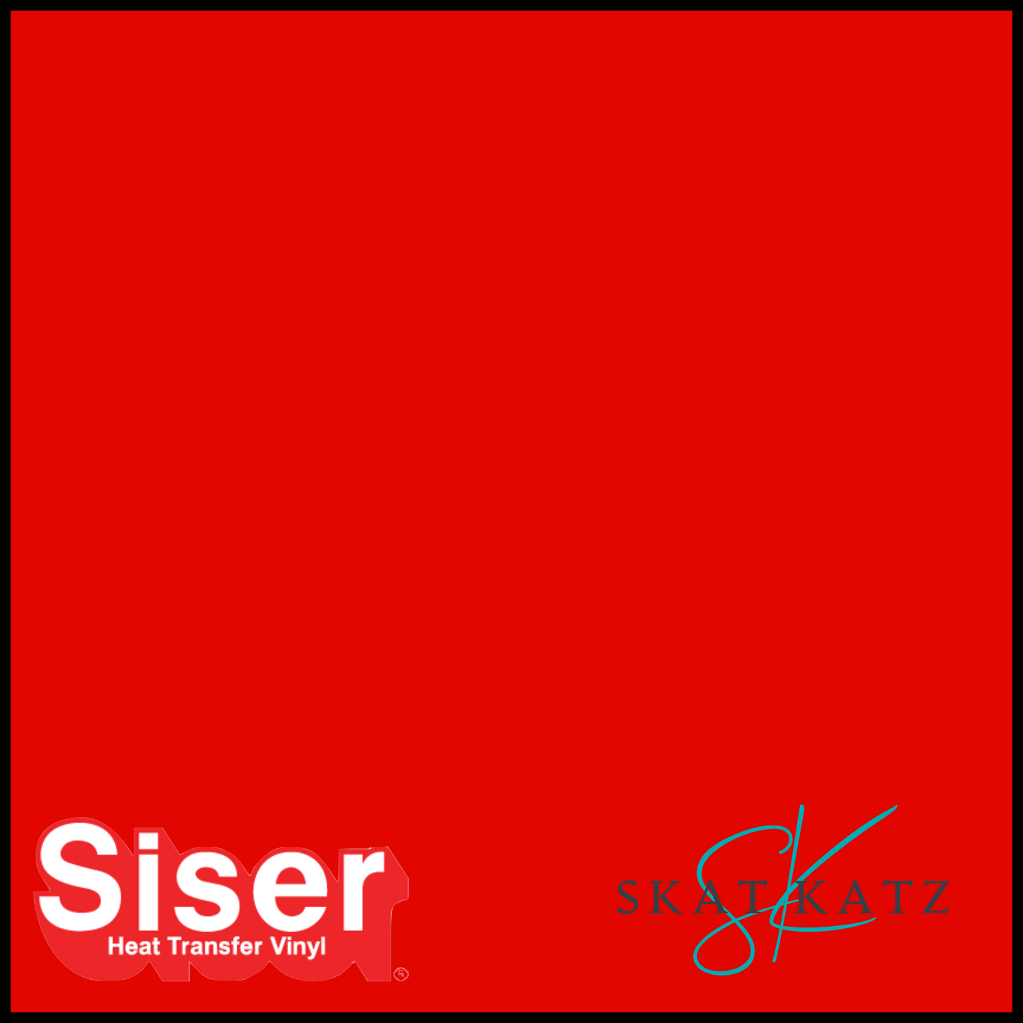 SISER EasyWeed® Heat Transfer Vinyl - BRIGHT RED