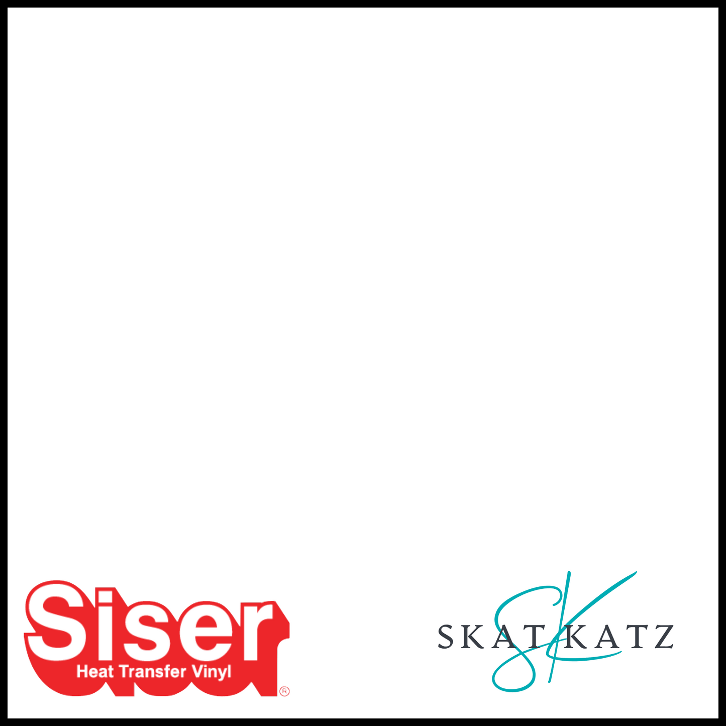 SISER EasyWeed® Heat Transfer Vinyl – WHITE MATTE