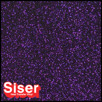 SISER® GLITTER Heat Transfer Vinyl - EGGPLANT