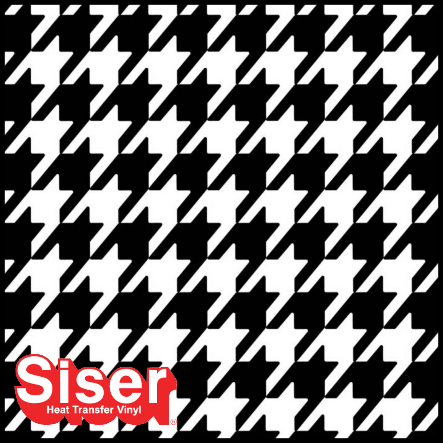 Siser® Heat Transfer Vinyl - EasyPatterns® Houndstooth