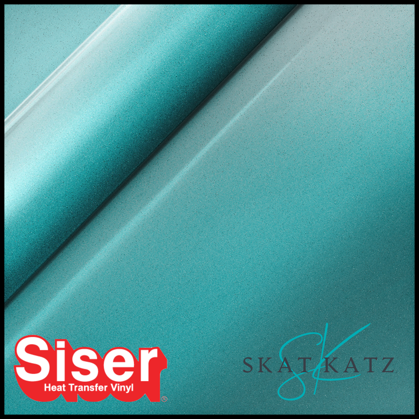 Siser EASY REFLECTIVE Heat Transfer Vinyl - Aqua