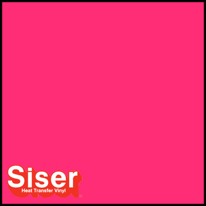 SISER EasyWeed® Heat Transfer Vinyl - FLUORESCENT RASPBERRY