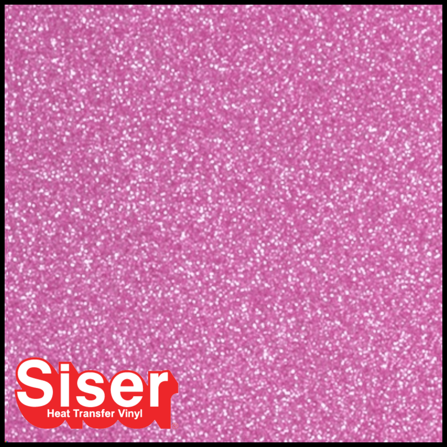 SISER® GLITTER Heat Transfer Vinyl - FLAMINGO