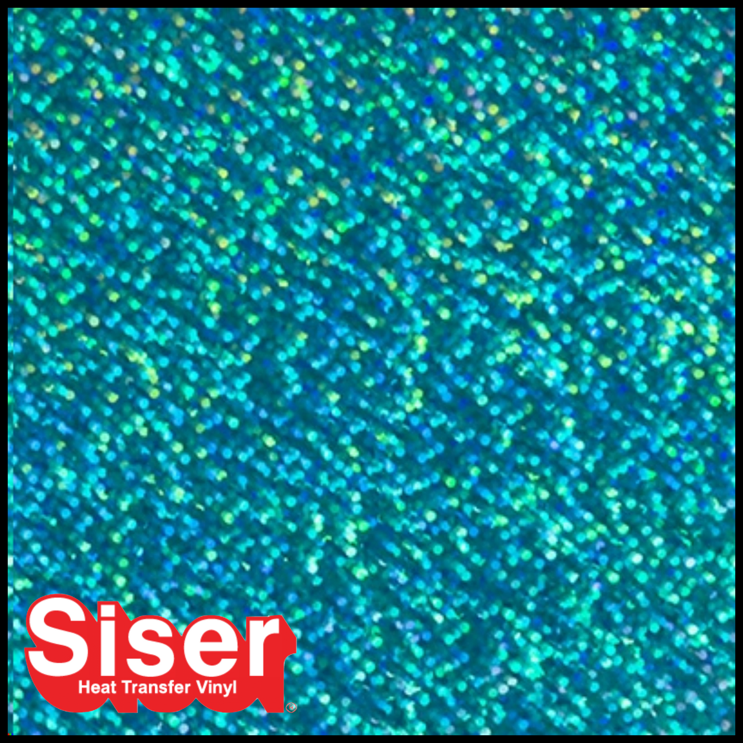 SISER® Heat Transfer Vinyl - Holographic Aqua