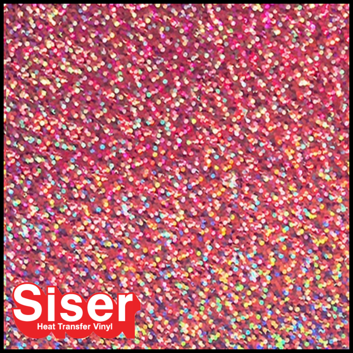 SISER® Heat Transfer Vinyl - Holographic Light Pink