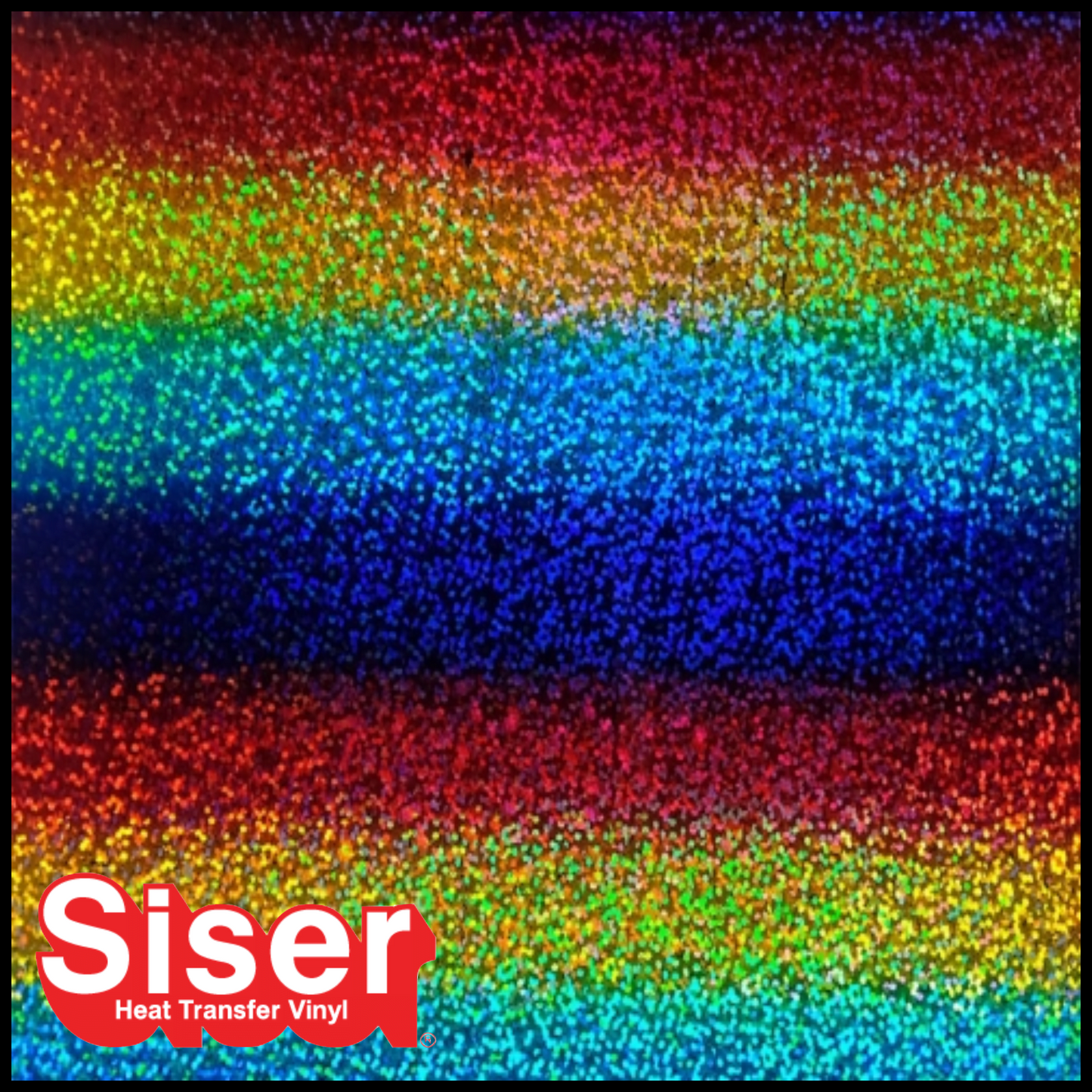 SISER® Heat Transfer Vinyl - Holographic Multi Rainbow