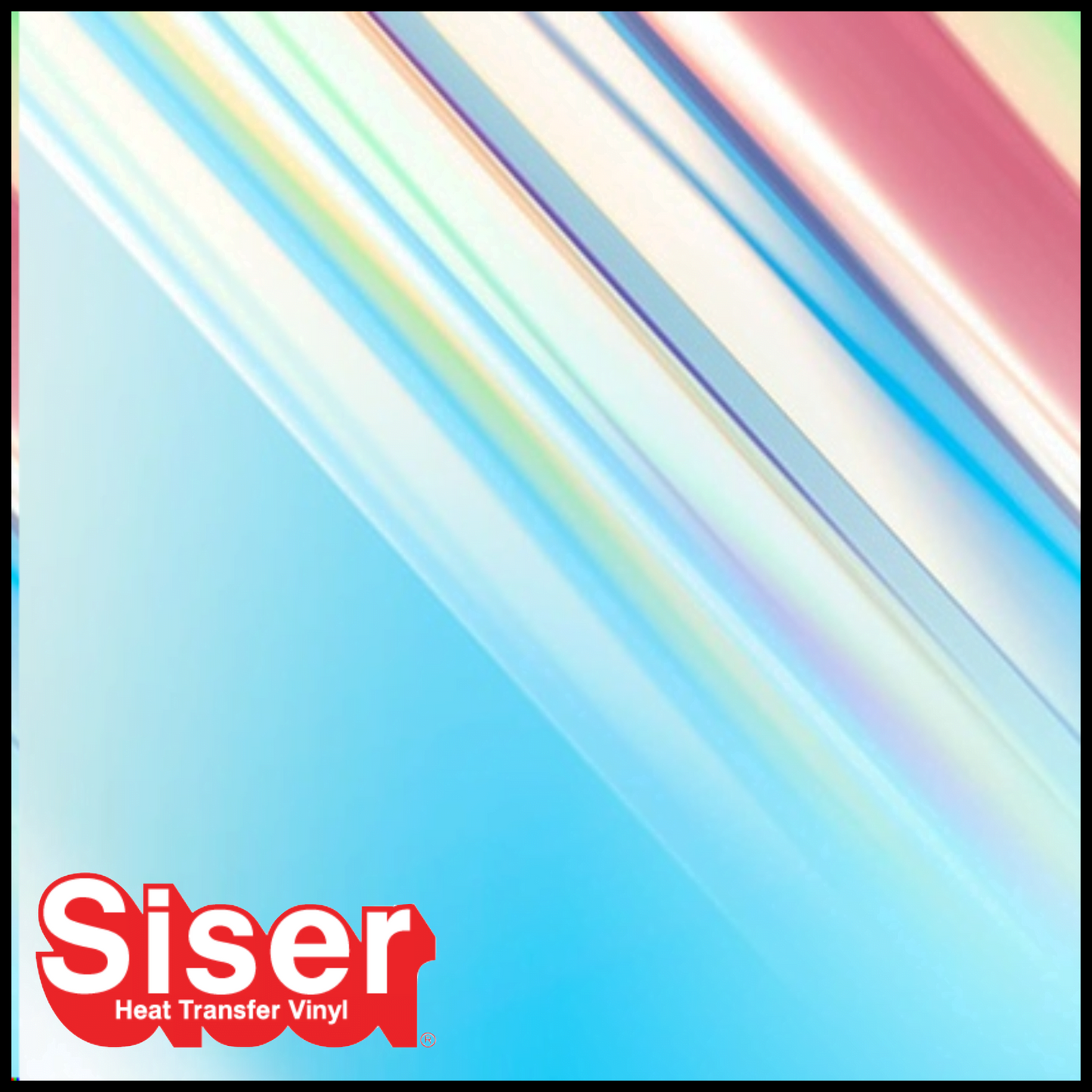 SISER® Heat Transfer Vinyl - Holographic Rainbow Pearl