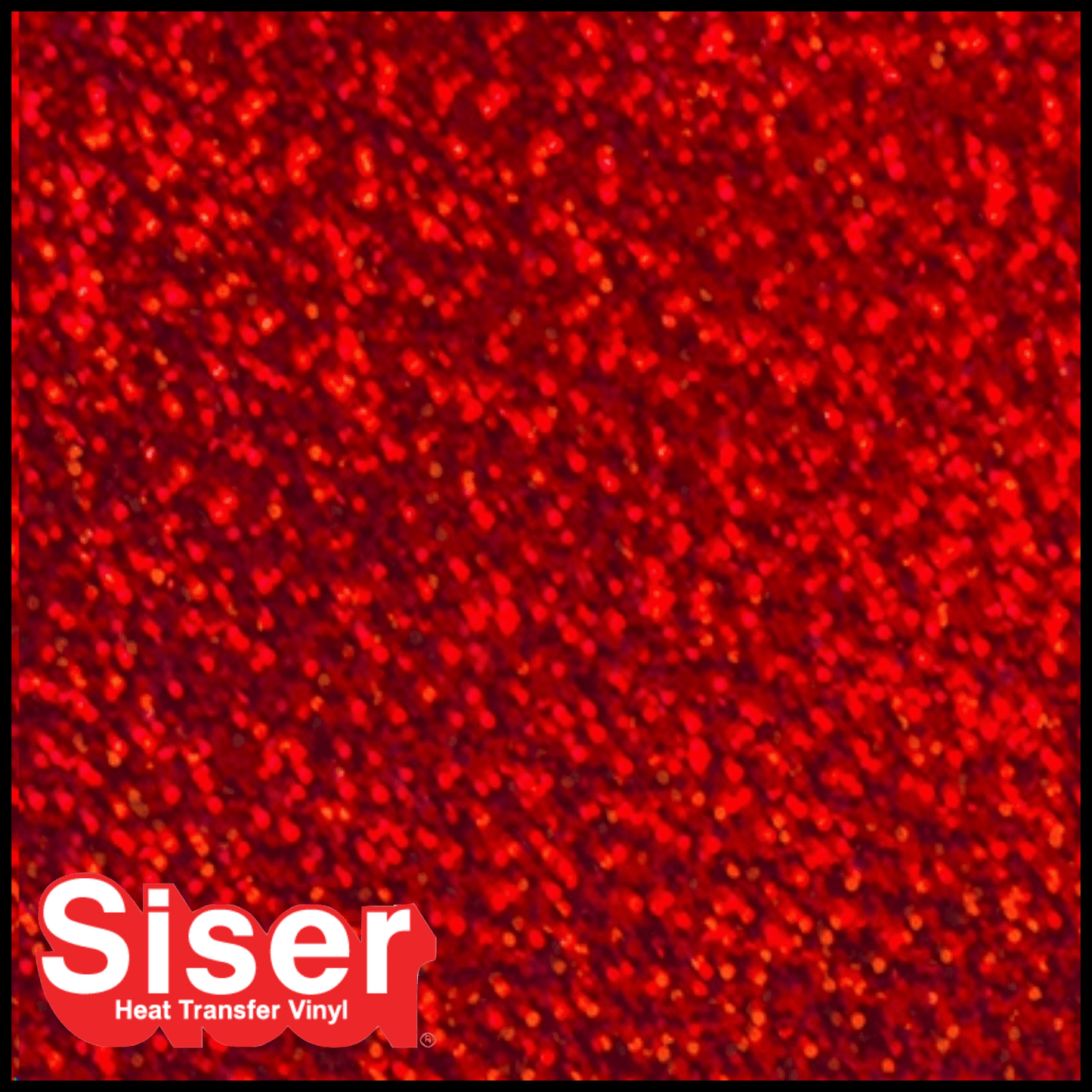 SISER® Heat Transfer Vinyl - Holographic Red
