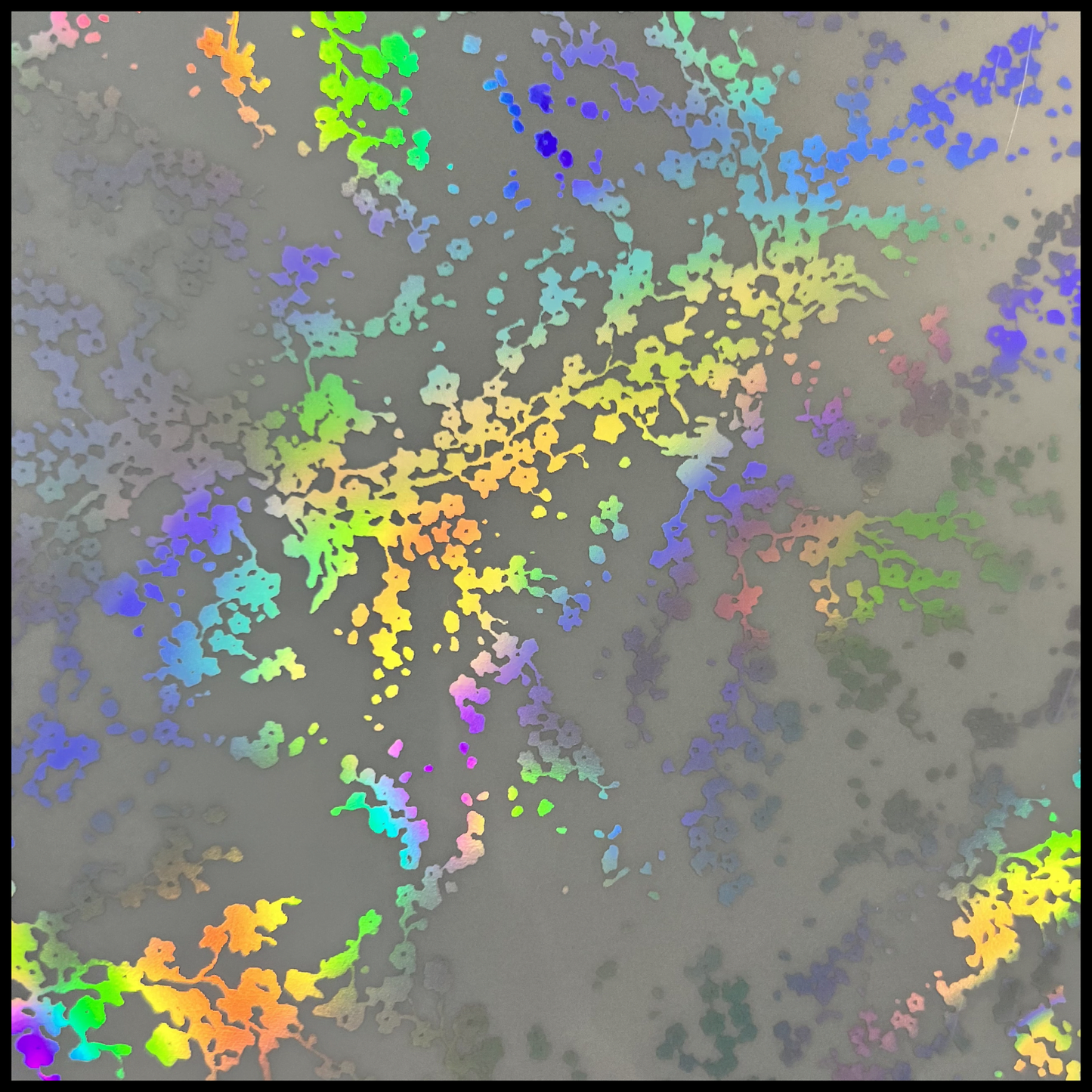 UltraFlex Holographic Heat Transfer Vinyl - Translucent Cherry Blossom