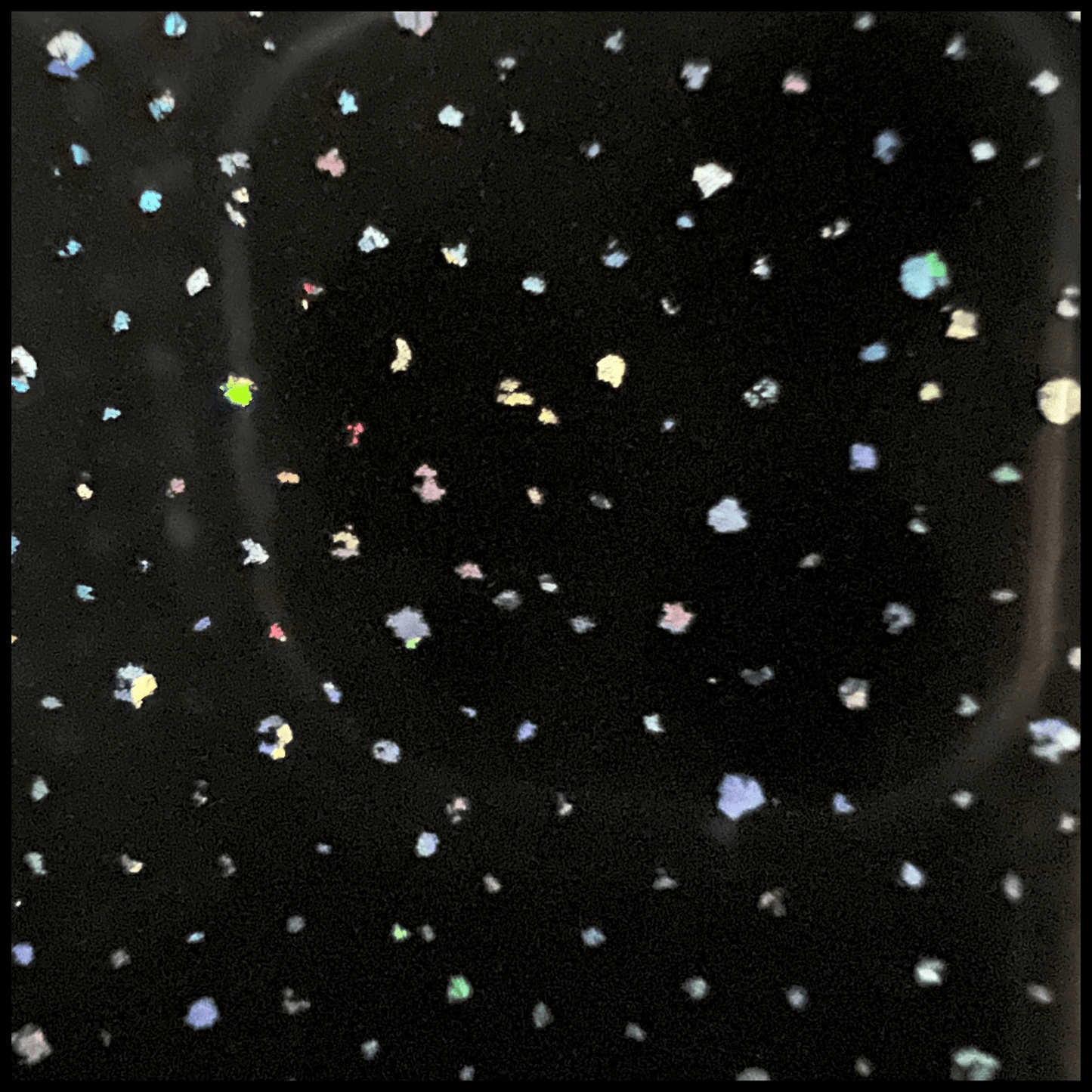 UltraFlex Holographic Heat Transfer Vinyl - Black Holo Speckles