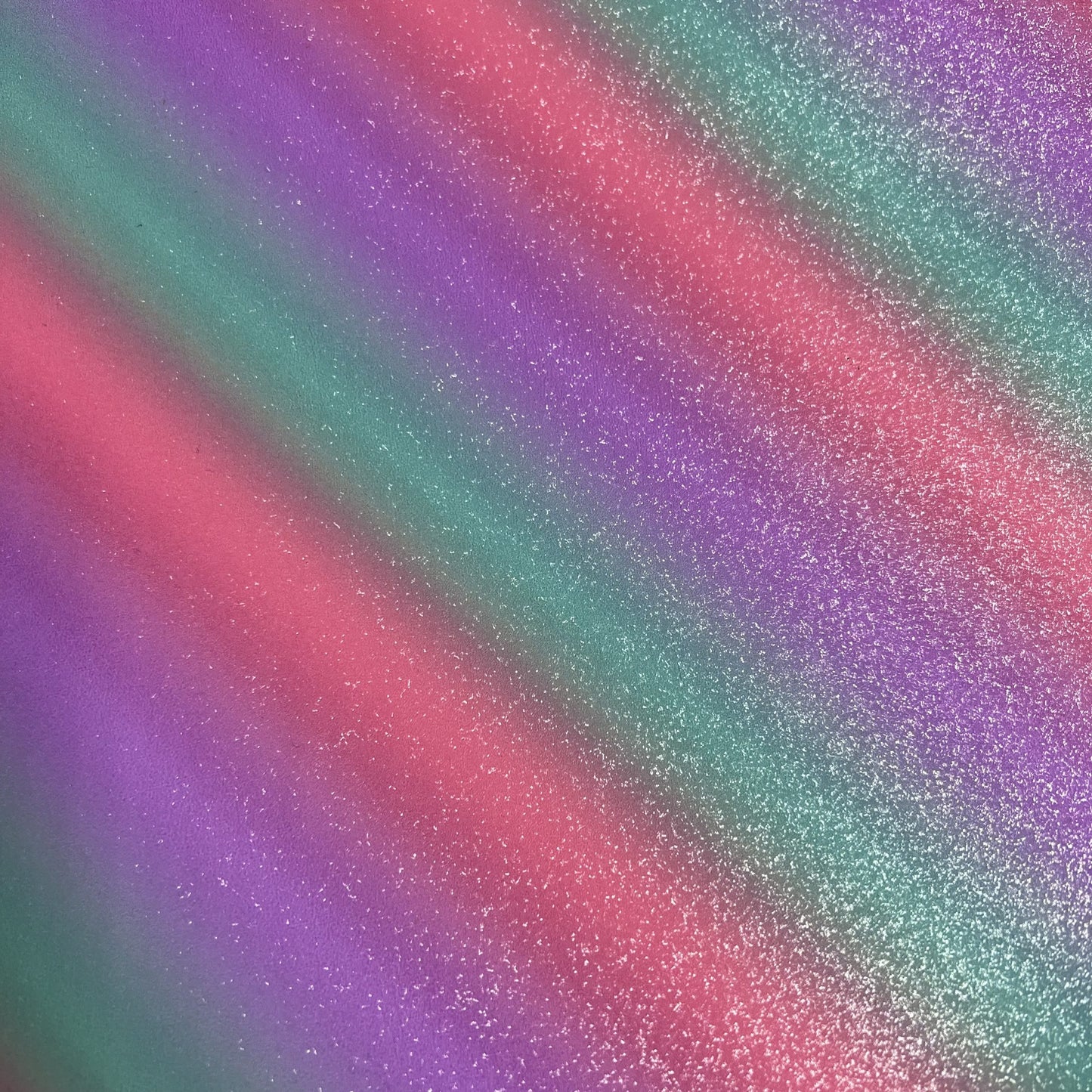 UltraKraft Adhesive Vinyl - Rainbow Sparkle Apricot Teal