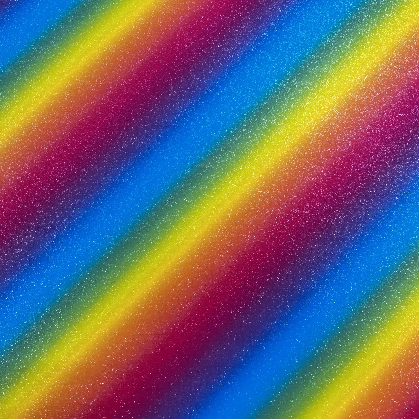 UltraKraft Adhesive Vinyl - Rainbow Sparkle Diagonal Rainbow