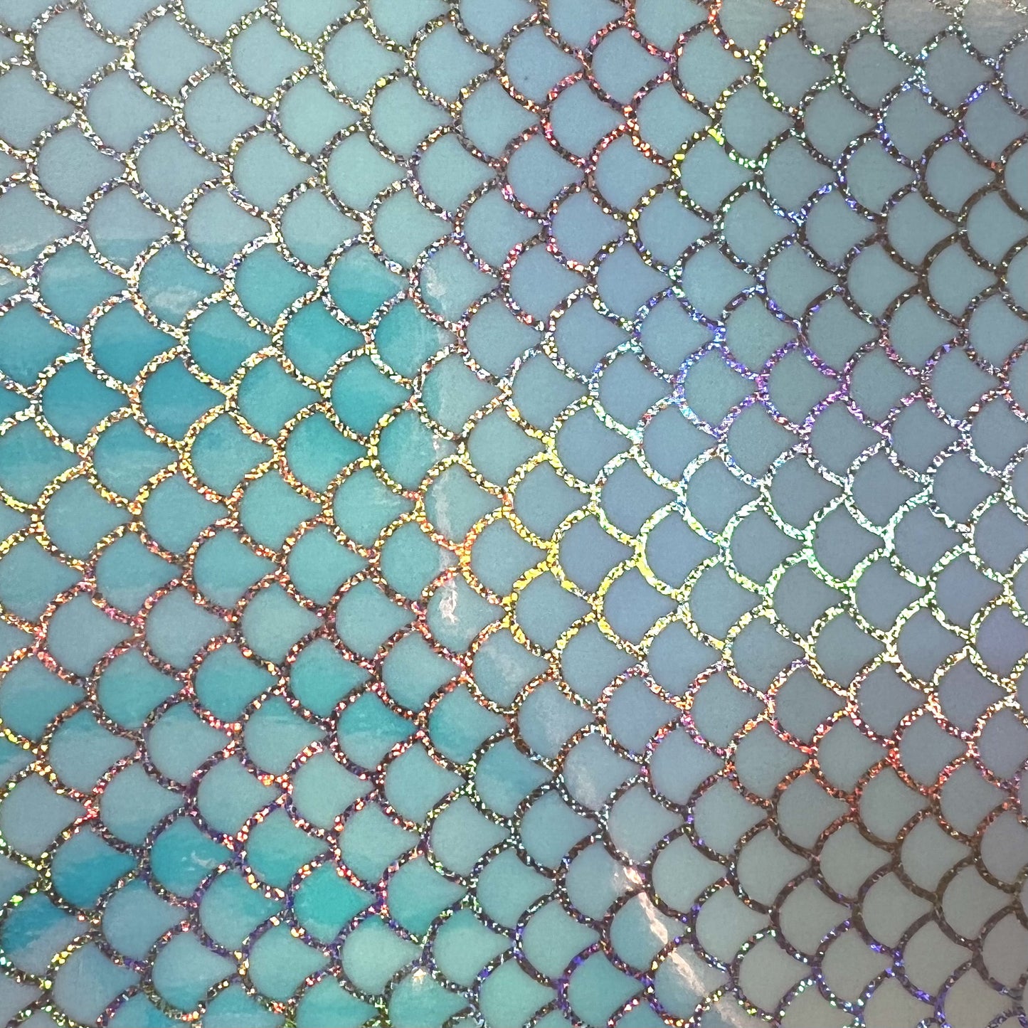UltraKraft Adhesive Vinyl - Holographic Opal White Mermaid