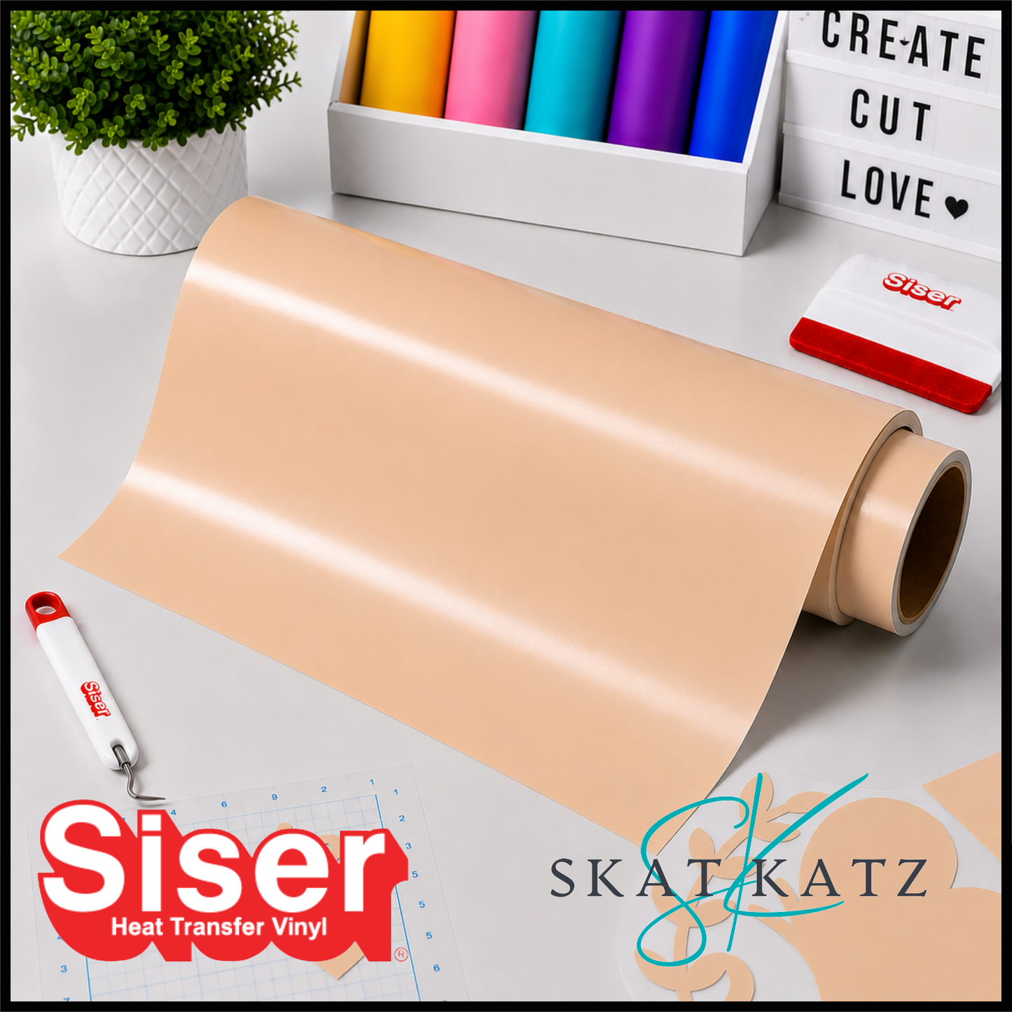 SISER®Heat Transfer Vinyl - Hi-5 IVORY