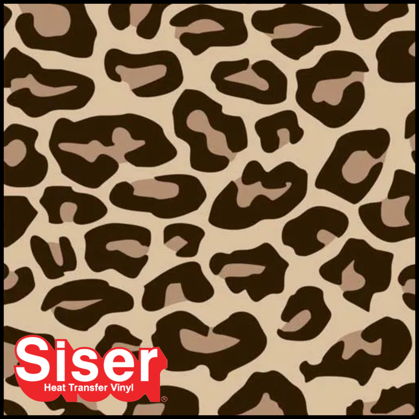 Siser® Heat Transfer Vinyl - EasyPatterns® Leopard Tan