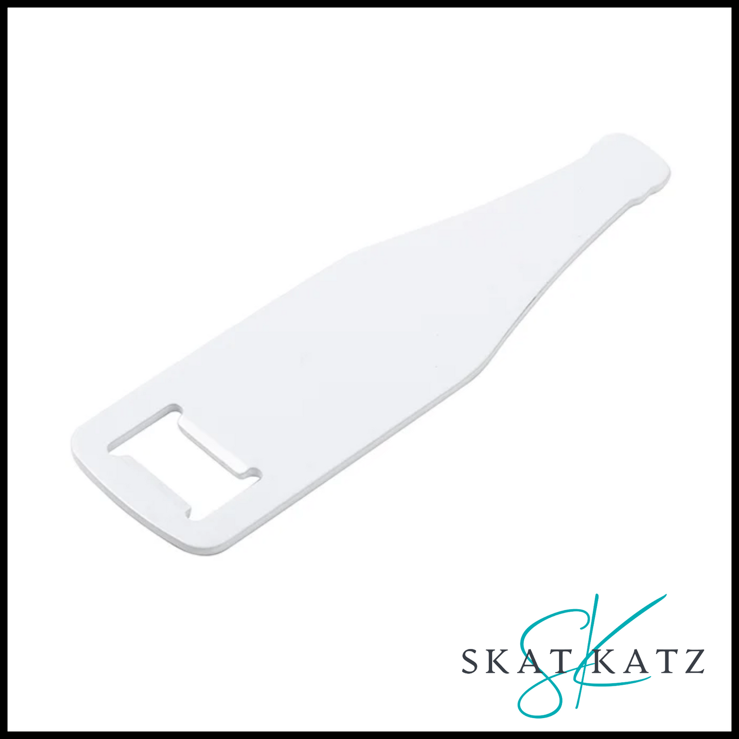 Sublimation Full White Stainless Steel Bottle Opener  - Bottle