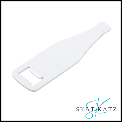 Sublimation Full White Stainless Steel Bottle Opener  - Bottle