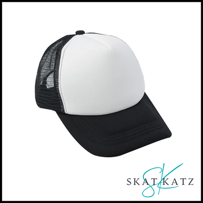 Sublimation Trucker Cap - Black
