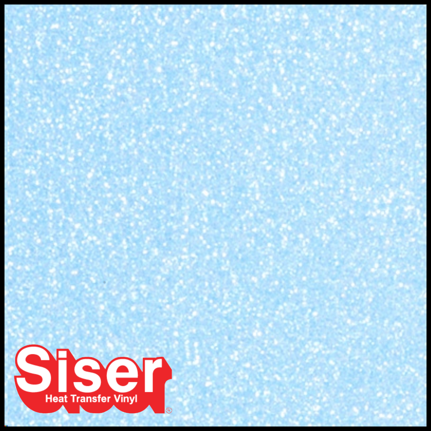 SISER® GLITTER Heat Transfer Vinyl - NEON BLUE