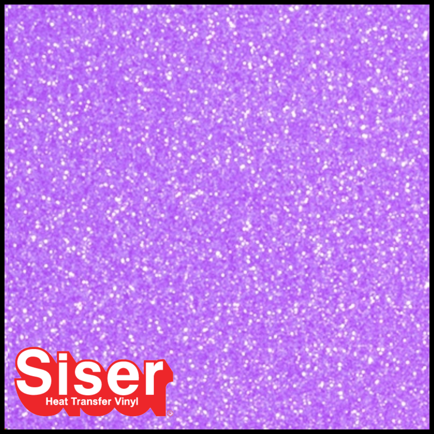 SISER® GLITTER Heat Transfer Vinyl - NEON PURPLE