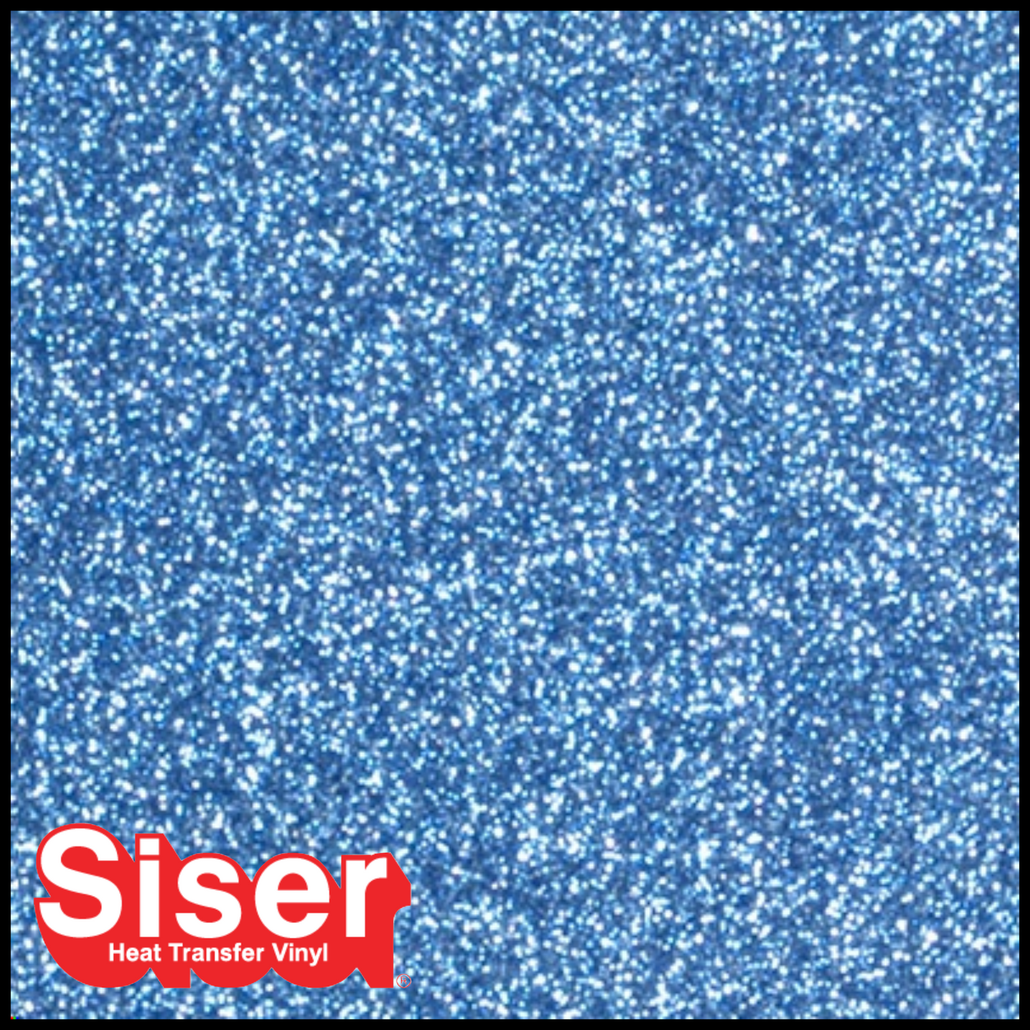 SISER® GLITTER Heat Transfer Vinyl - OLD BLUE